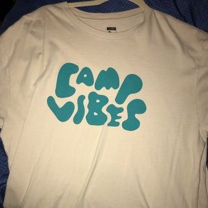 “Camp Vibes” T shirt Graphic Tee
